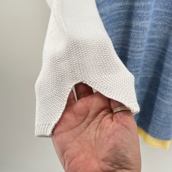 🍂 Cotton Country by Parkhurst Size M 100% Cotton Made in Canada Fall Colorblock - Picture 3 of 12